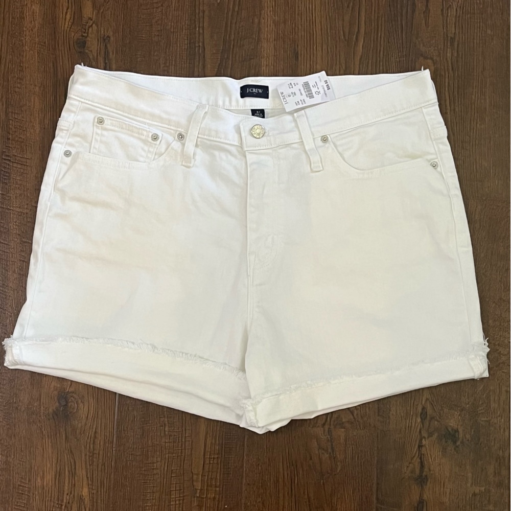 J. Crew White Shorts